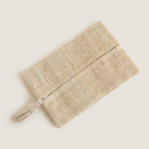 Hiyali Rectangle Multi-purpose Pouch 22x15 cm Natural