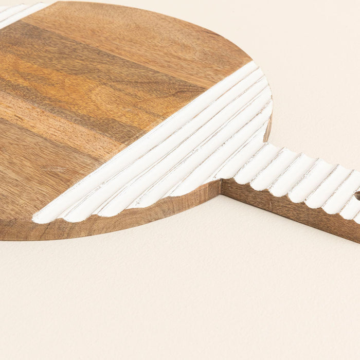 Vintage Cutting Board 40x30 Cm Natural