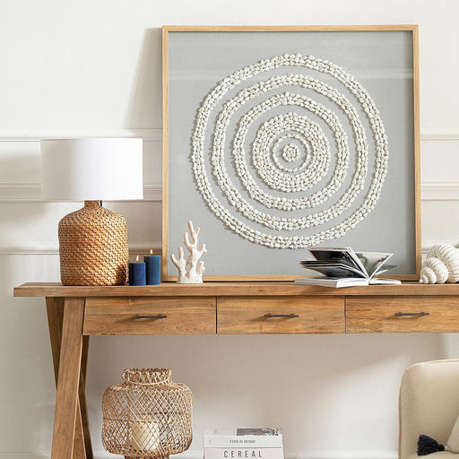 ARENIS WALL DECOR 92X92 CM Natural