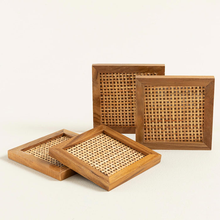 Rustica Coaster Set of 4 Natural