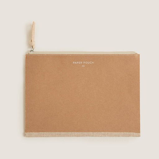 Juco Zipper Pouch A5 Natural