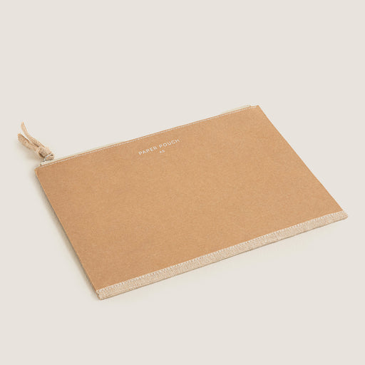 Juco Zipper Pouch A5 Natural