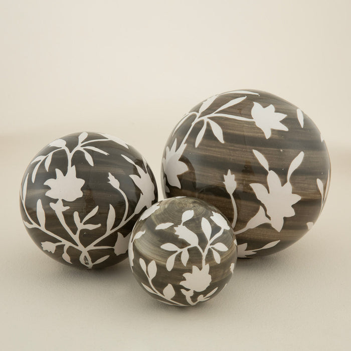 Lorea Orbs Decorative Object 5 cm Natural