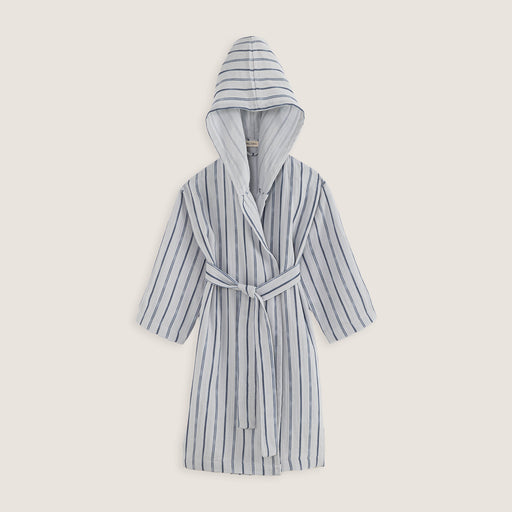 Under The Sea Muslin Bathrobe Grey
