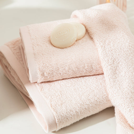 Sollid Bamboo Face Towel 50x90 cm Powder