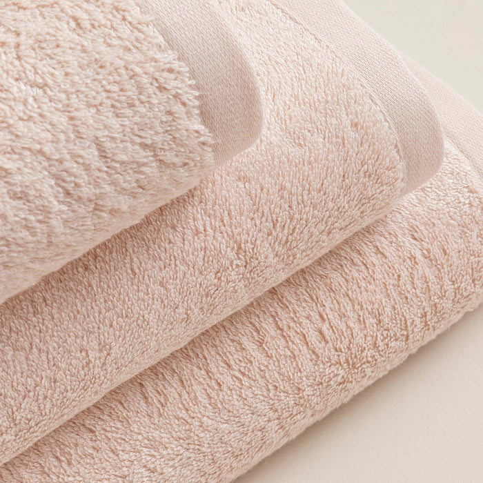 Sollid Bamboo Face Towel 50x90 cm Powder