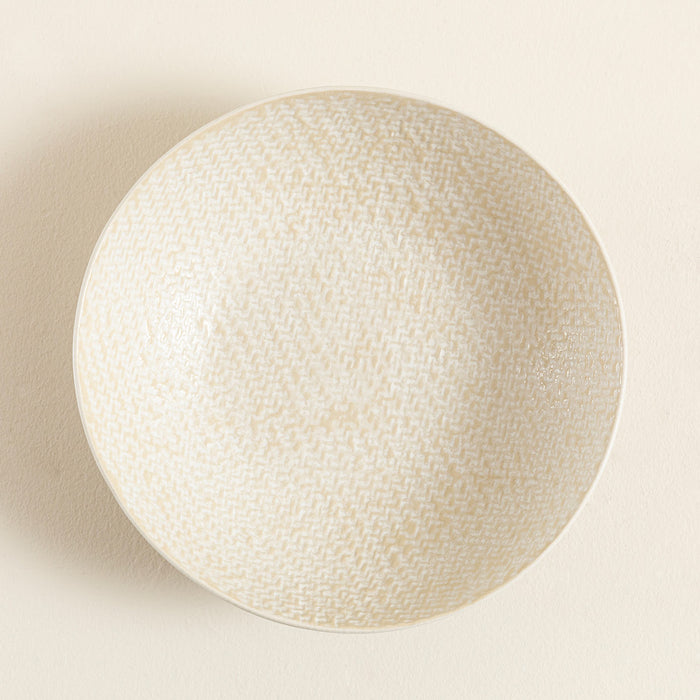 Beja Deep Plate 21 cm Cream