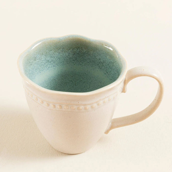 Vintage Mug 14 cm Green
