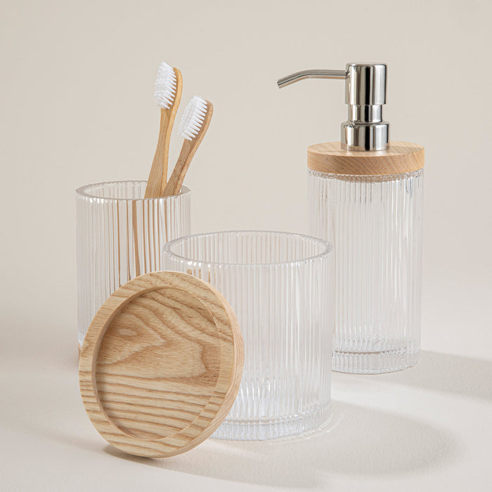 Seybo Soap Dispenser Transparent-Natural