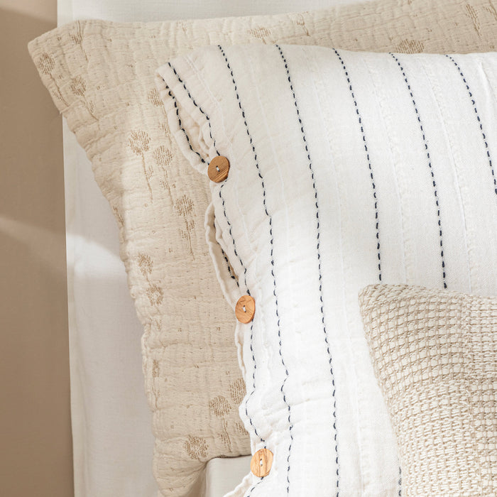 Sunny Duvet Cover Set KING Natural