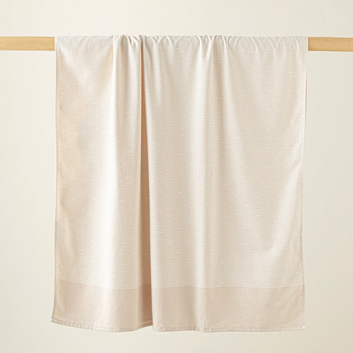 Claıs Beach Towel Ecru-Soil