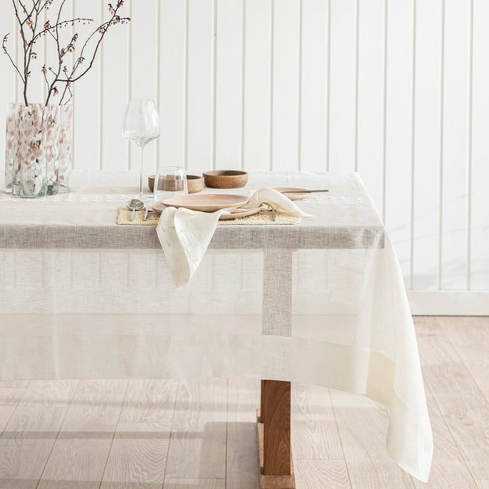 Fiore Tablecloth White