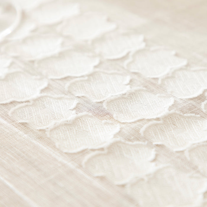 Fiore Tablecloth White