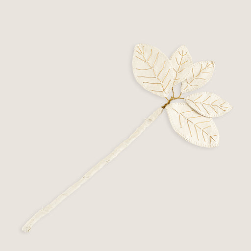 Leafly Leaf Decor Cream