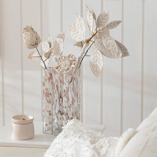 Leafly Leaf Decor Cream