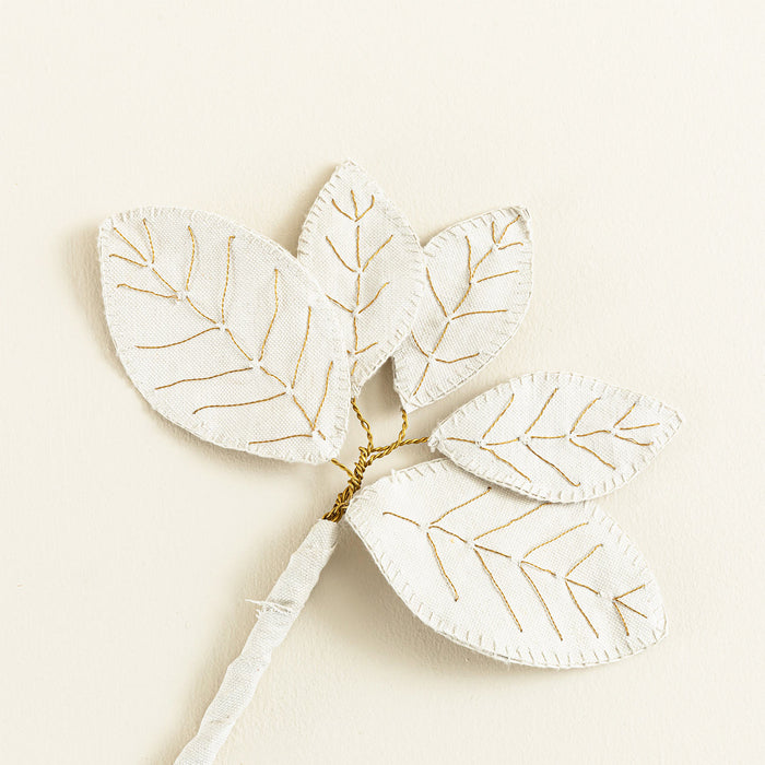 Leafly Leaf Decor Cream
