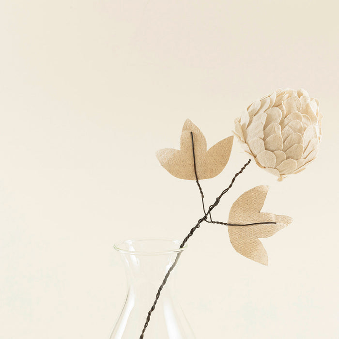 Clara Flower Decor Cream