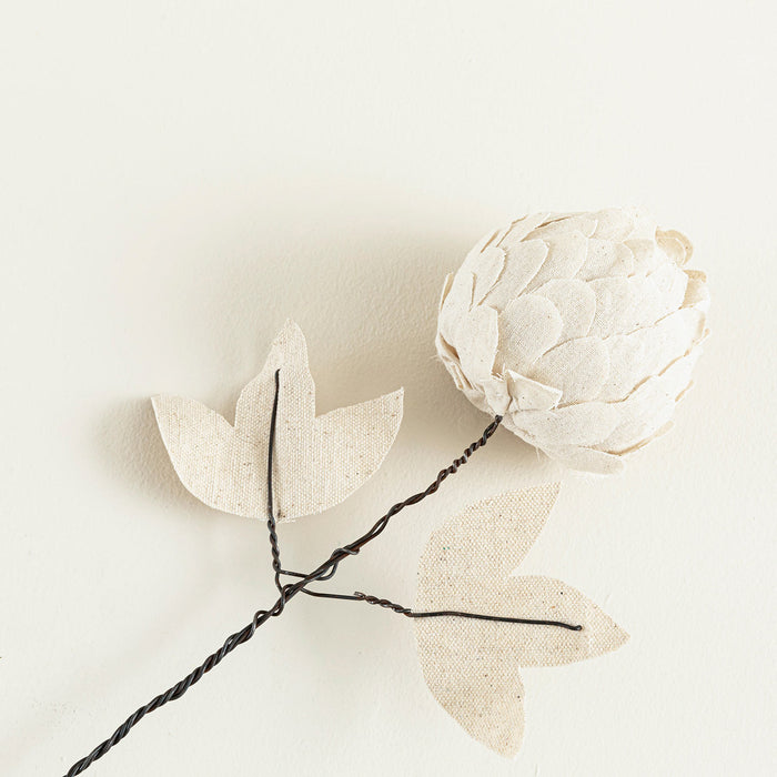 Clara Flower Decor Cream