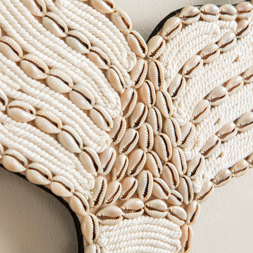 Mermaid Tail Wall Decor Ecru-Beige