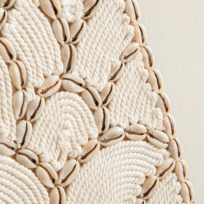 Mermaid Tail Wall Decor Ecru-Beige