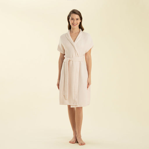 Tıyana Short Bathrobe Powder