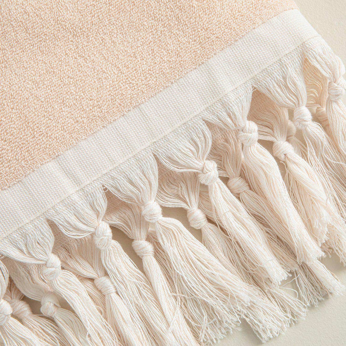 Bermundo Bath Towel 85*150 Cm Powder/Ecru