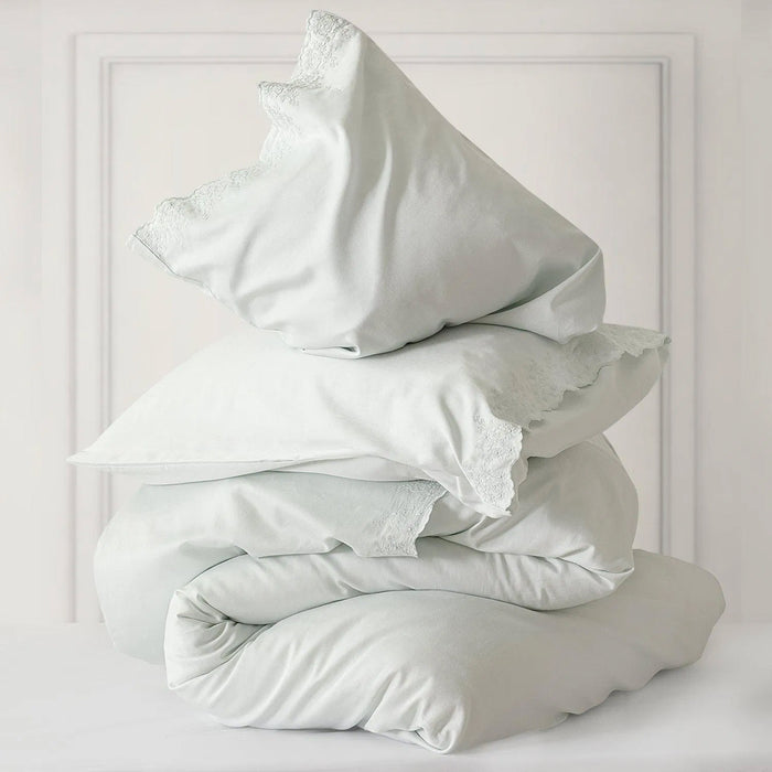ASteri Duvet Cover Set Double Ecru