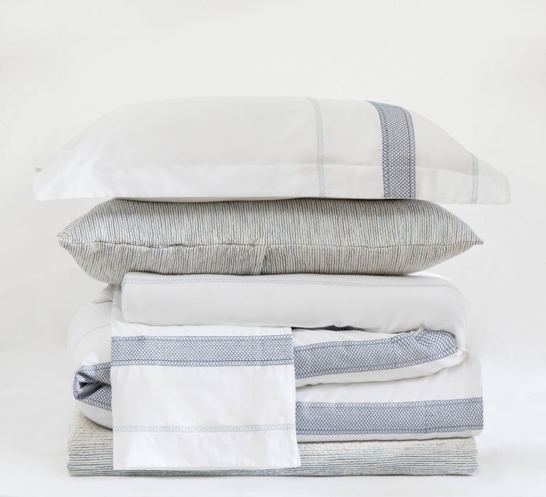 Sıuvan Duvet Cover Set Double White