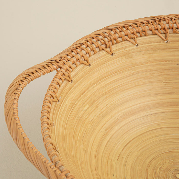Hanoi Decorative Bowl White/Light Blue
