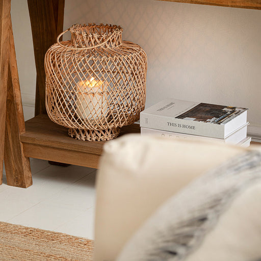 Cu Chi Rattan Lantern 32 Cm Natural