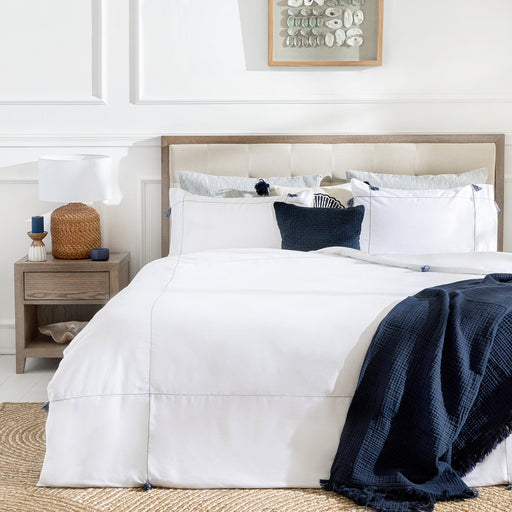 Lunha Duvet Cover Set E.King White