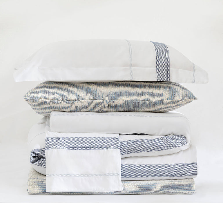 Sıuvan Duvet Cover Set King White