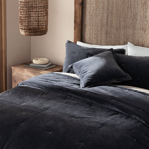 Demıas Bed Cover Set Dbl Grey