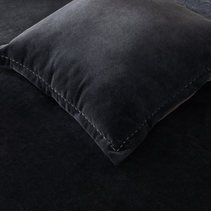 Demıas Bed Cover Set Dbl Grey