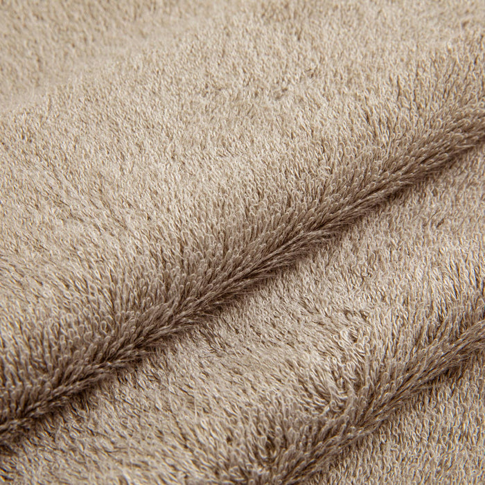 Solid Hand Towel 30x50 cm Dark Beige