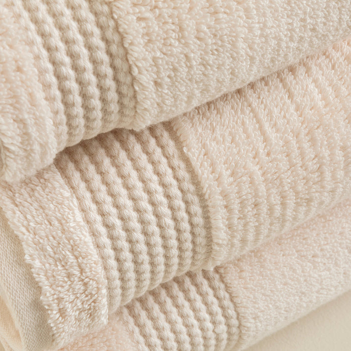 Eva Cotton Towel 50x90 Cm Light Beige