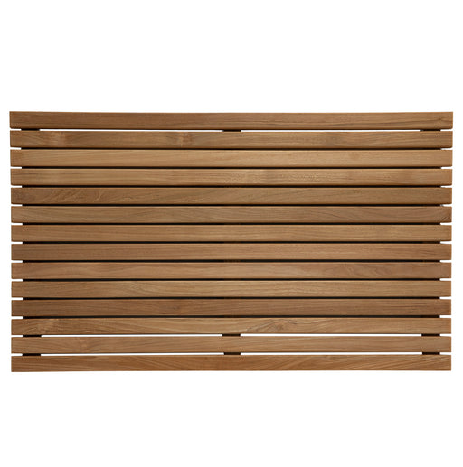 Louisiana Teak Bath Mat Natural