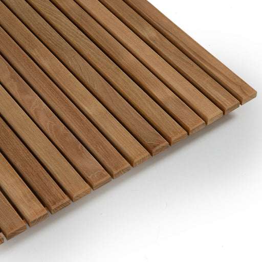 Louisiana Teak Bath Mat Natural