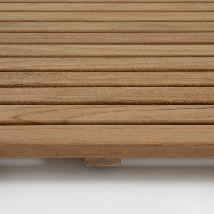 Davenport Teak Bath Mat Natural