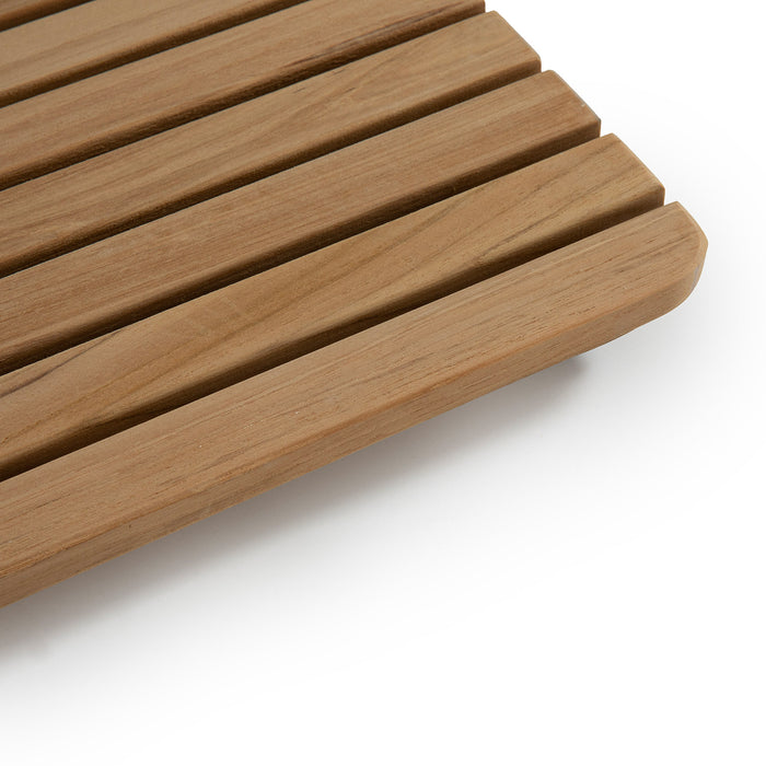 Davenport Teak Bath Mat Natural