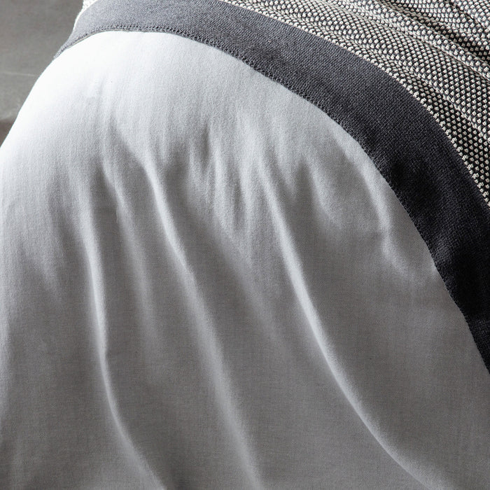 Antuas Duvet Set DBL Grey