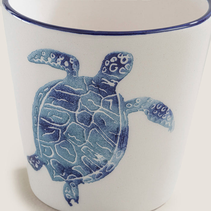 Chios Turtle 2 Mug BLACK/WHITE