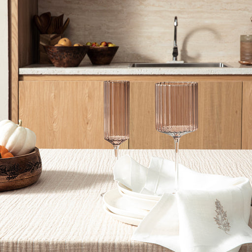 Lauro Champagne Glass 260 Ml Brown