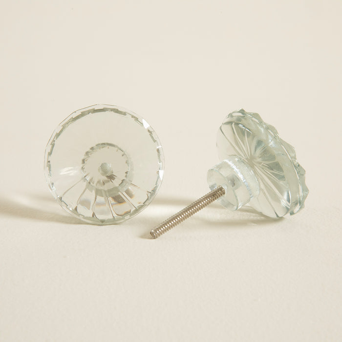 Glamy Dia  Knob Transparent