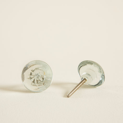 Glamy Star  Knob Transparent