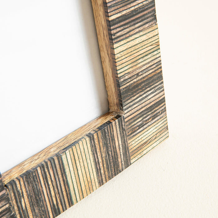 Sanian Photo Frame 15X20 Cm Natural/Navy Blue