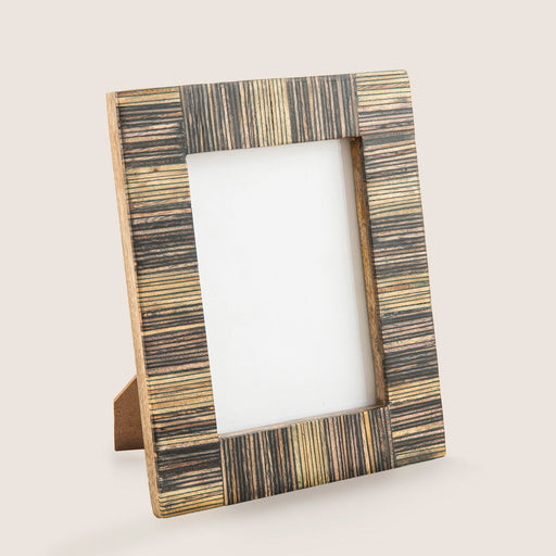 Sanian Photo Frame 18X23 CM Natural/Navy Blue