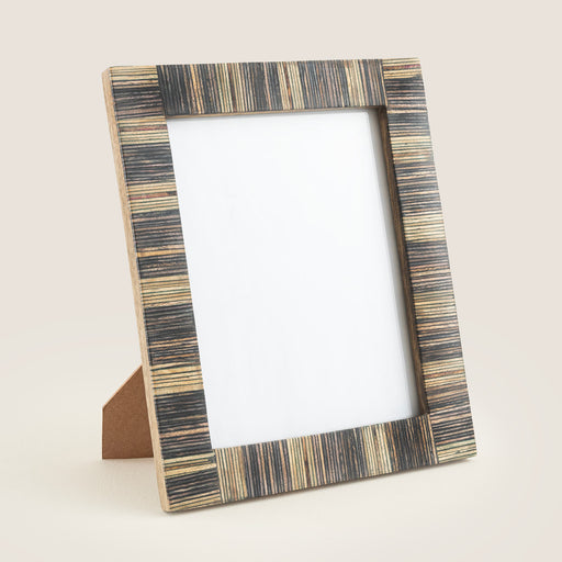 Sanian Photo Frame 25X30 CM Natural/Navy Blue