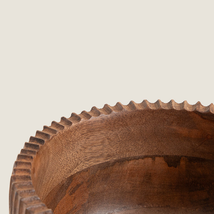 Simple Nature Decorative Bowl 20 Cm Natural