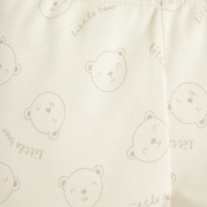 Cool Bear Footed Pants Ecru